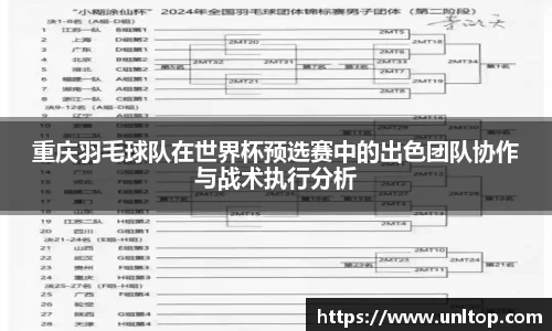 重庆羽毛球队在世界杯预选赛中的出色团队协作与战术执行分析